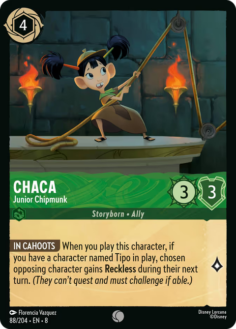 Chaca - Junior Chipmunk - 88 - Reign of Jafar