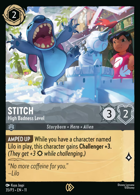 Stitch - High Badness Level - 35 - Promo Set 3