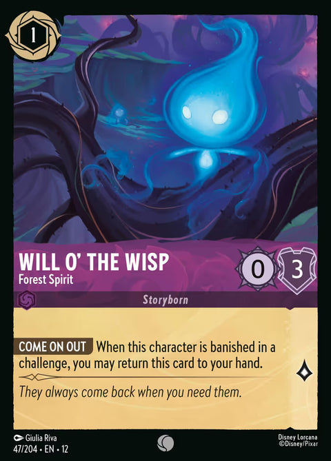 Will o' the Wisp - Forest Spirit - 47 - Wilds Unknown
