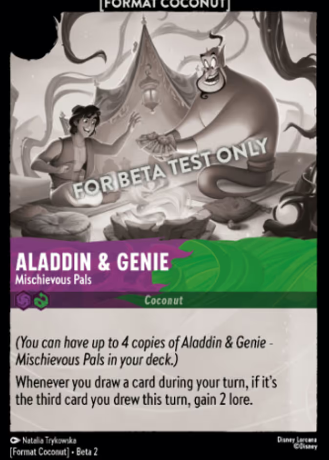 Aladdin & Genie - "Mischievous Pals" - 21 - Format Coconut
