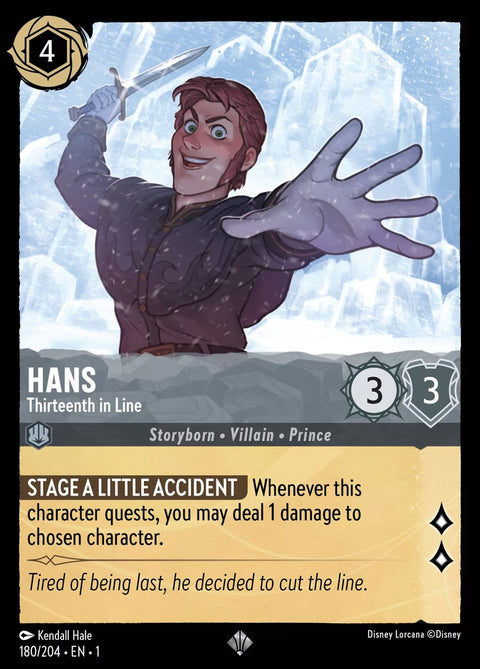 Hans - Thirteenth in Line - 180 - The First Chapter