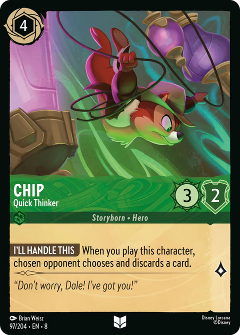 Chip - Quick Thinker - 97 - Reign of Jafar