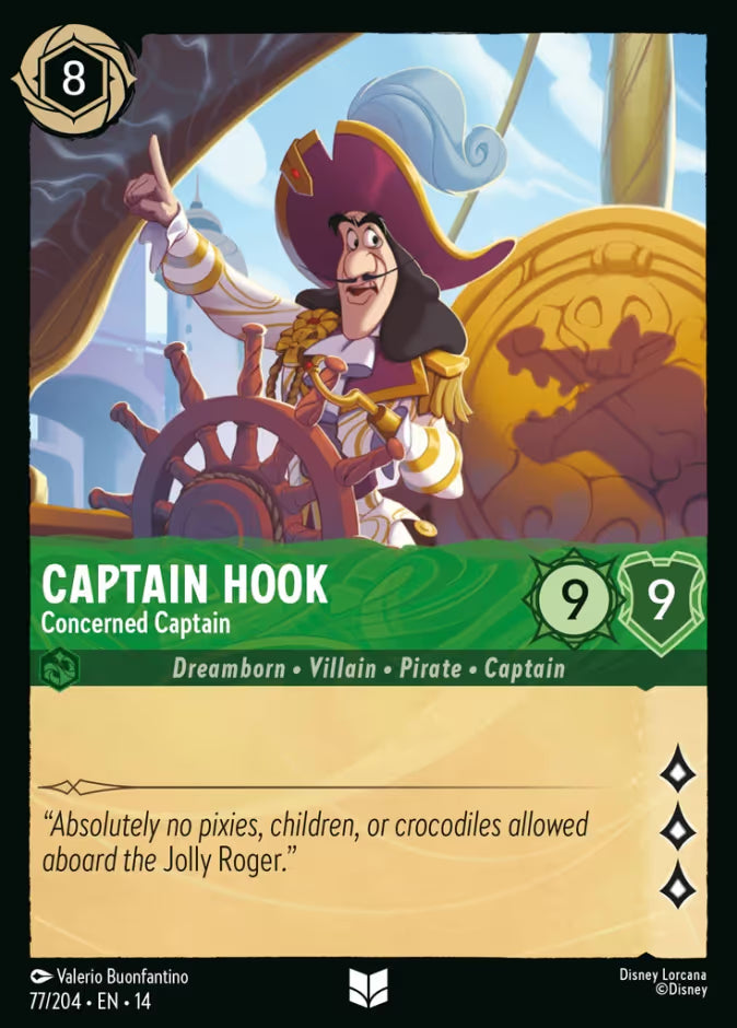 Captain Hook - Concerned Captain - 77 - Hyperia City