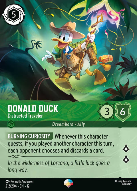 Donald Duck - Distracted Traveler - 212 - Wilds Unknown