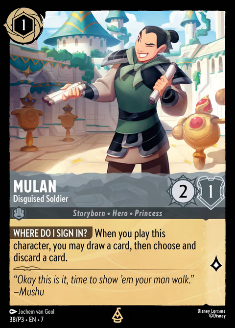 Mulan - Disguised Soldier - 38 - Promo Set 3