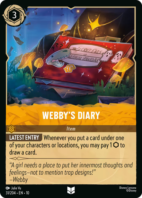 Webby's Diary - 31 - Whispers in the Well