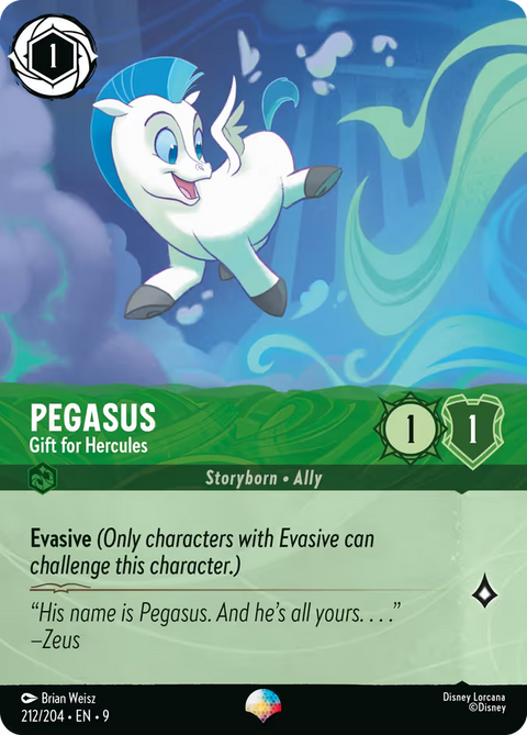 Pegasus - Gift for Hercules - 212 - Fabled