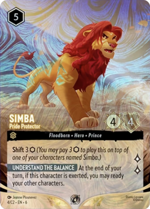 Simba - Pride Protector - 4 - Lorcana Challenge Year 3