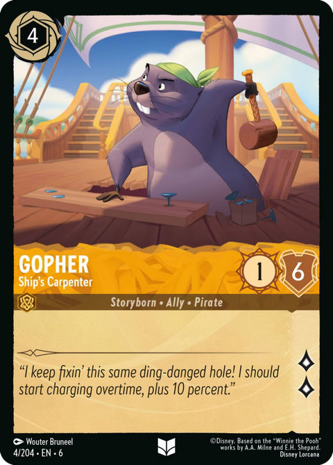Gopher - Ship's Carpenter - 4 - Azurite Sea