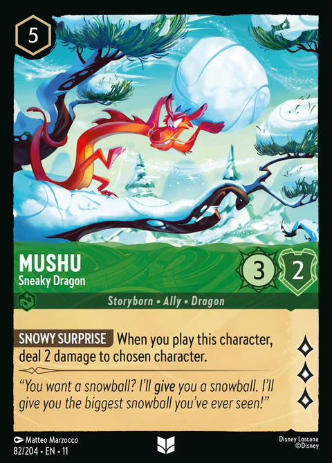 Mushu - Sneaky Dragon - 82 - Winterspell