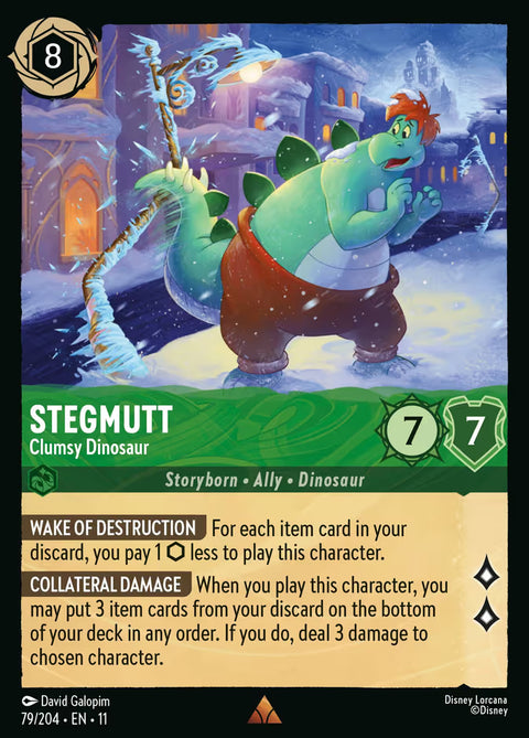Stegmutt - Clumsy Dinosaur - 79 - Winterspell