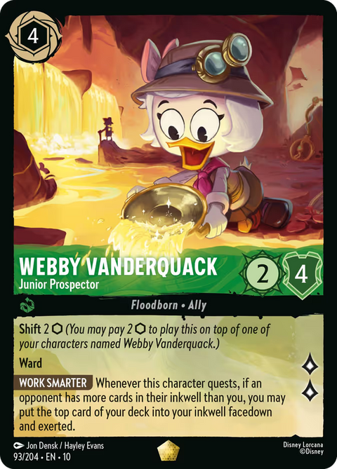 Webby Vanderquack - Junior Prospector - 93 - Whispers in the Well