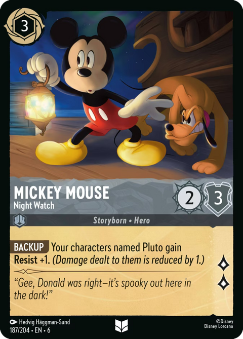 Mickey Mouse - Night Watch - 187 - Azurite Sea
