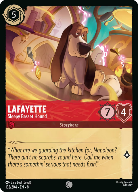 Lafayette - Sleepy Basset Hound - 132 - Reign of Jafar