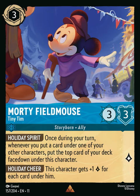 Morty Fieldmouse - Tiny Tim - 157 - Winterspell