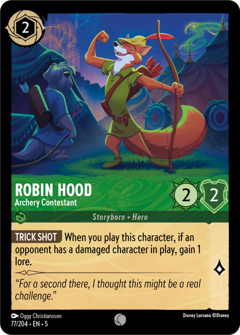 Robin Hood - Archery Contestant - 77 - Shimmering Skies