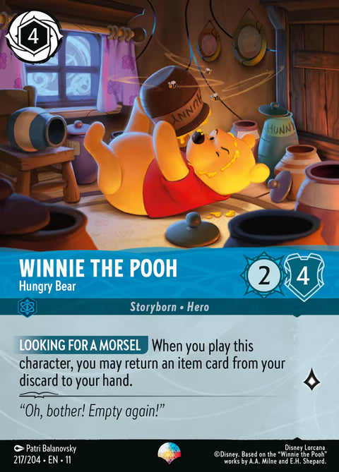 Winnie the Pooh - Hungry Bear - 217 - Winterspell