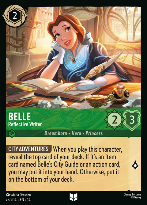 Belle - Reflective Writer - 75 - Hyperia City