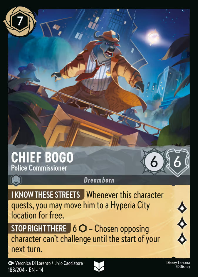 Chief Bogo - Police Commissioner - 183 - Hyperia City
