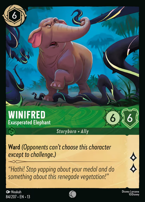 Winifred - Exasperated Elephant - 84 - Attack of the Vine!