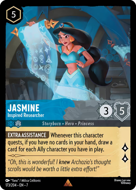 Jasmine - Inspired Researcher - 173 - Archazia's Island