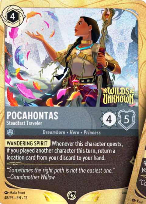 Pocahontas - Steadfast Traveler - 48 - Promo Set 3