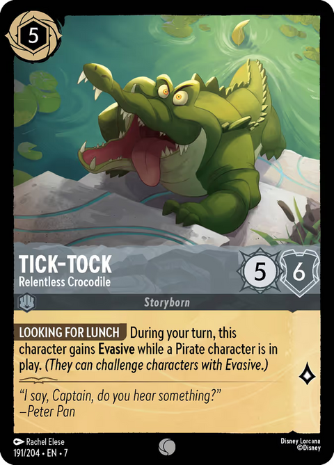 Tick-Tock - Relentless Crocodile - 191 - Archazia's Island