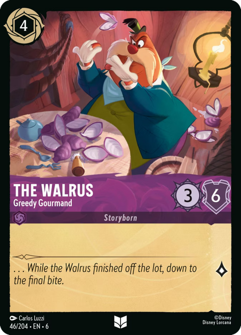 The Walrus - Greedy Gourmand - 46 - Azurite Sea
