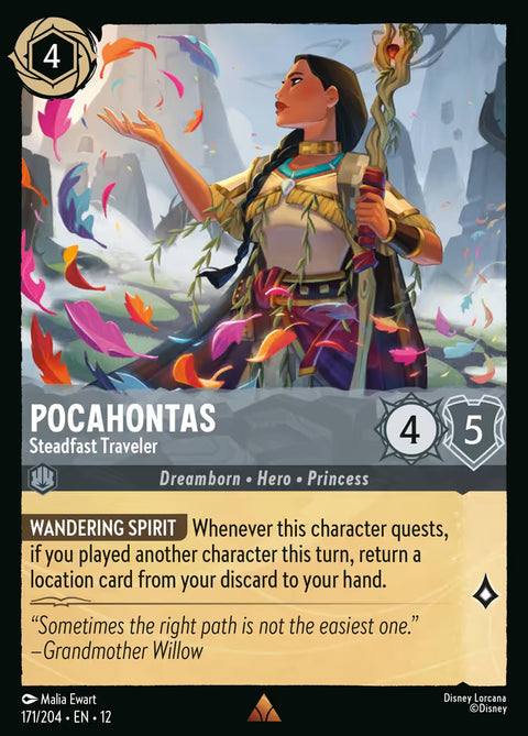Pocahontas - Steadfast Traveler - 171 - Wilds Unknown