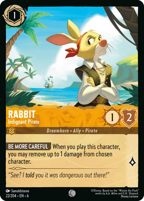 Rabbit - Indignant Pirate - 22 - Azurite Sea