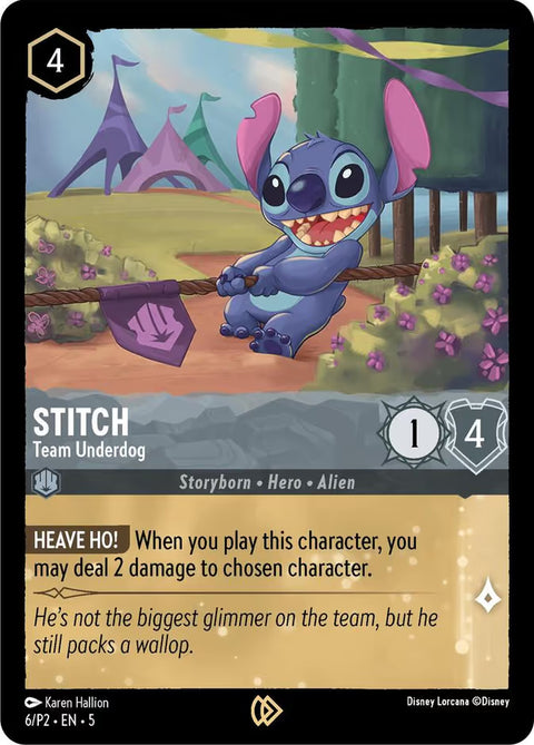 Stitch - Team Underdog - 6 - Promo Set 2