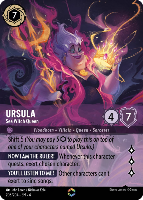 Ursula - Sea Witch Queen - 208 - Ursula's Return