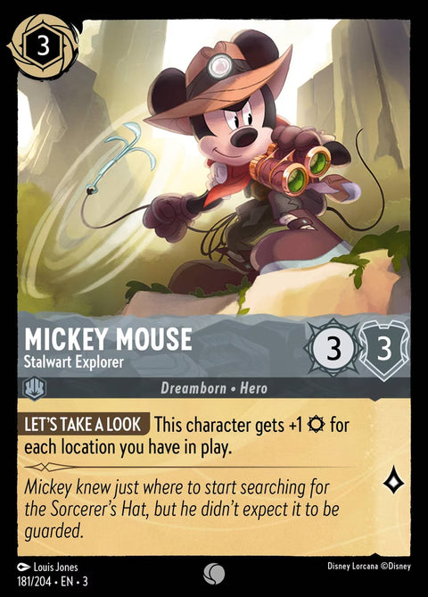 Mickey Mouse - Stalwart Explorer - 181 - Into the Inklands