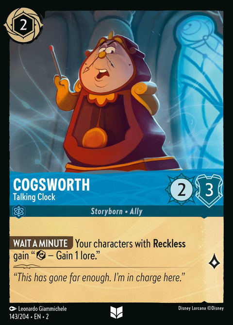Cogsworth - Talking Clock - 143 - Rise of the Floodborn