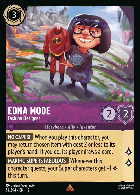 Edna Mode - Fashion Designer - 54 - Wilds Unknown