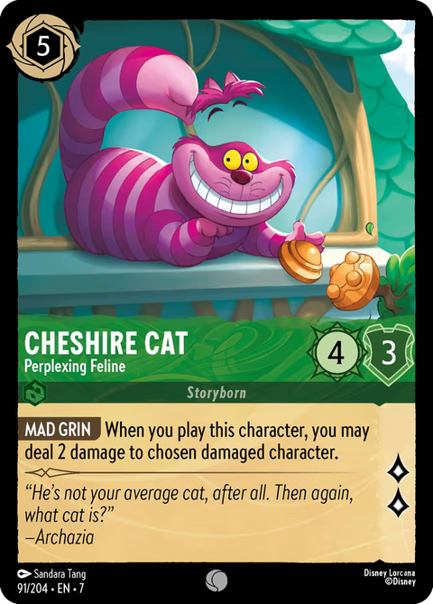 Cheshire Cat - Perplexing Feline - 91 - Archazia's Island