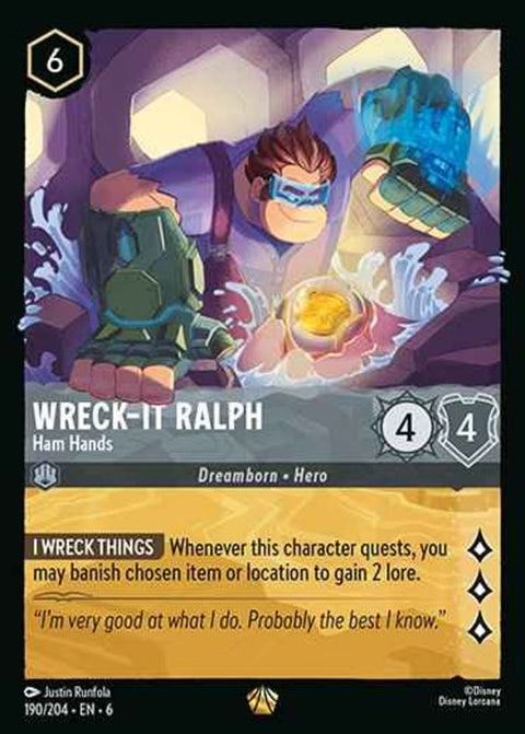 Wreck-It Ralph - Ham Hands - 190 - Azurite Sea