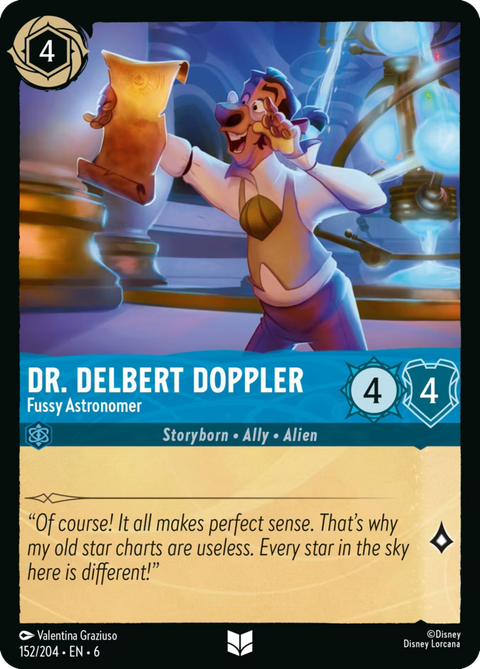 Dr. Delbert Doppler - Fussy Astronomer - 152 - Azurite Sea