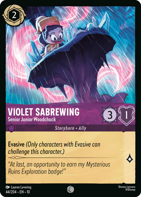 Violet Sabrewing - Senior Junior Woodchuck - 44 - Whispers in the Well