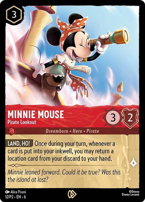 Minnie Mouse - Pirate Lookout - 12 - Promo Set 2