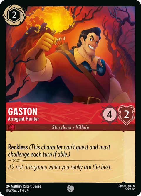 Gaston - Arrogant Hunter - 115 - Fabled