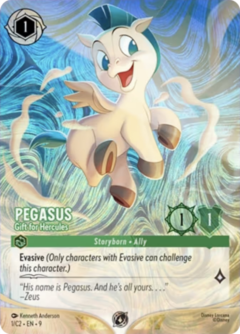 Pegasus - Gift for Hercules - 1 - Lorcana Challenge Year 3