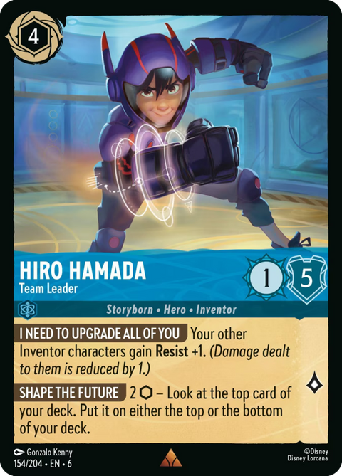 Hiro Hamada - Team Leader - 154 - Azurite Sea