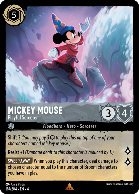 Mickey Mouse - Playful Sorcerer - 187 - Ursula's Return