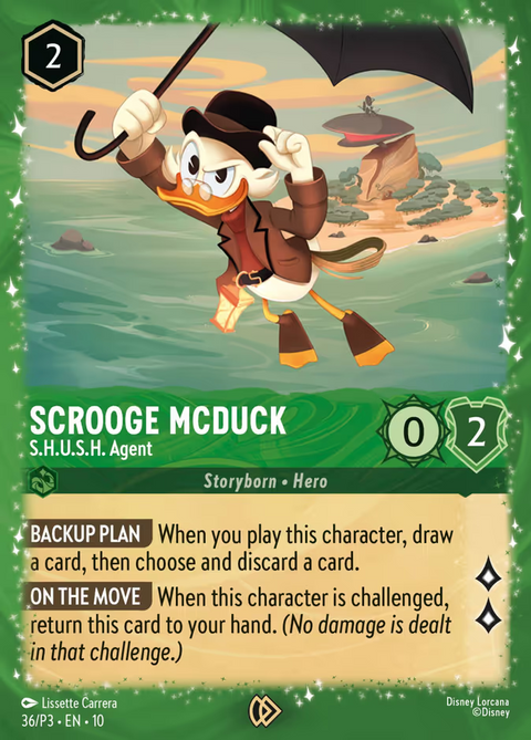 Scrooge McDuck - S.H.U.S.H. Agent - 36 - Promo Set 3