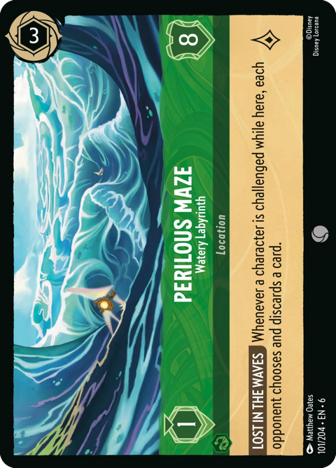 Perilous Maze - Watery Labyrinth - 101 - Azurite Sea
