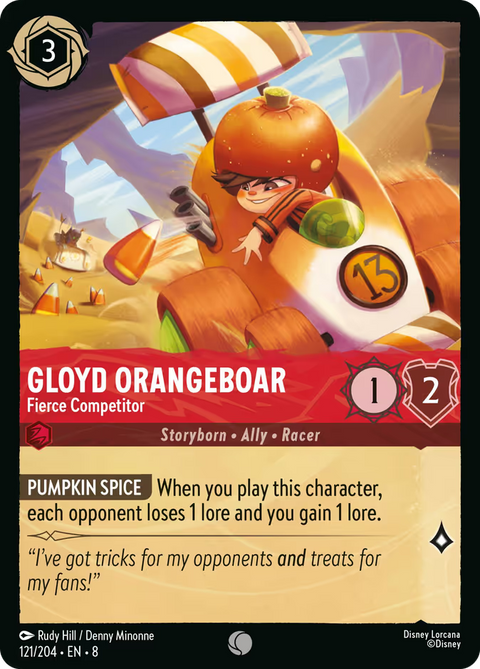 Gloyd Orangeboar - Fierce Competitor - 121 - Reign of Jafar