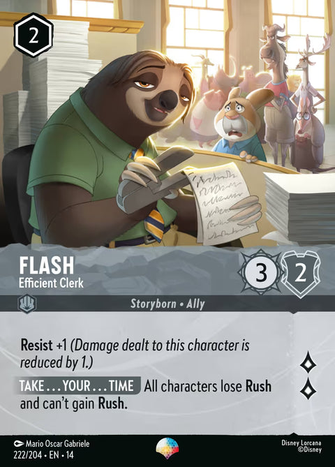 Flash - Efficient Clerk - 222 - Hyperia City