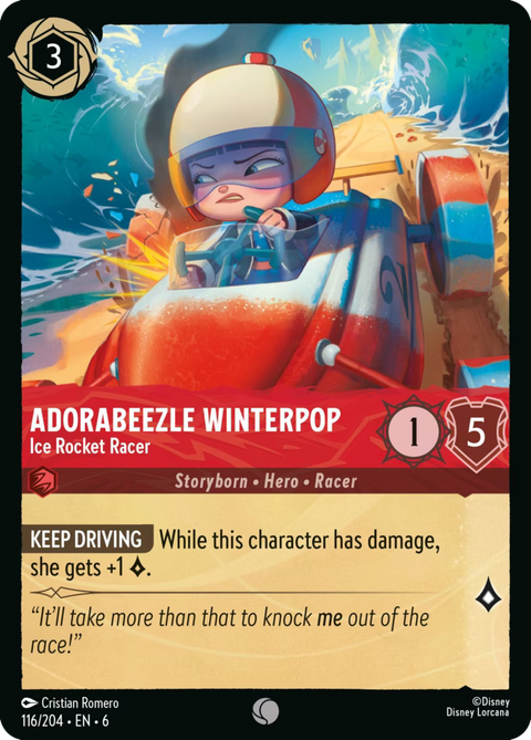 Adorabeezle Winterpop - Ice Rocket Racer - 116 - Azurite Sea