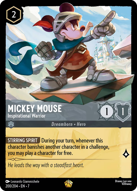 Mickey Mouse - Inspirational Warrior - 200 - Archazia's Island